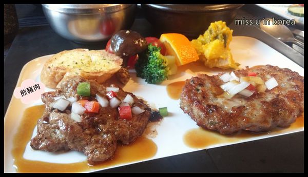 [濟州島美食]名廚문동일 셰프 黑豬肉年糕/紫蘇綠茶刀削麵-missutrip